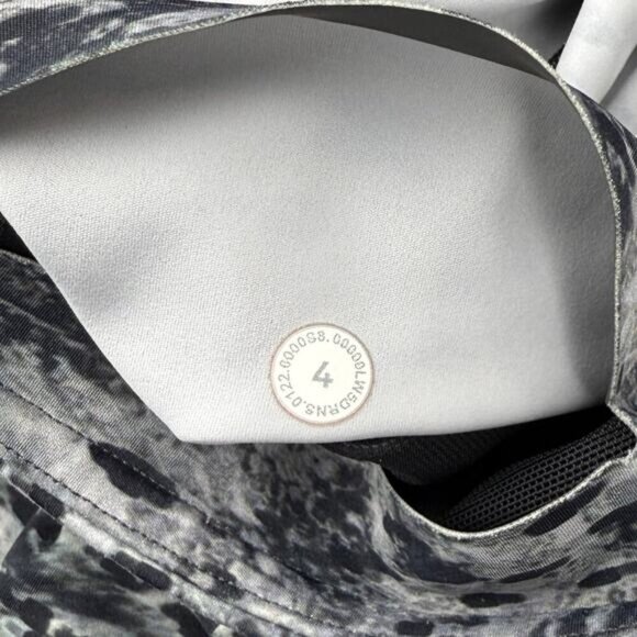 LULULEMON Base Pace High-Rise Tight 25" Size 4 Estuary Grey Multi - Picture 8 of 8